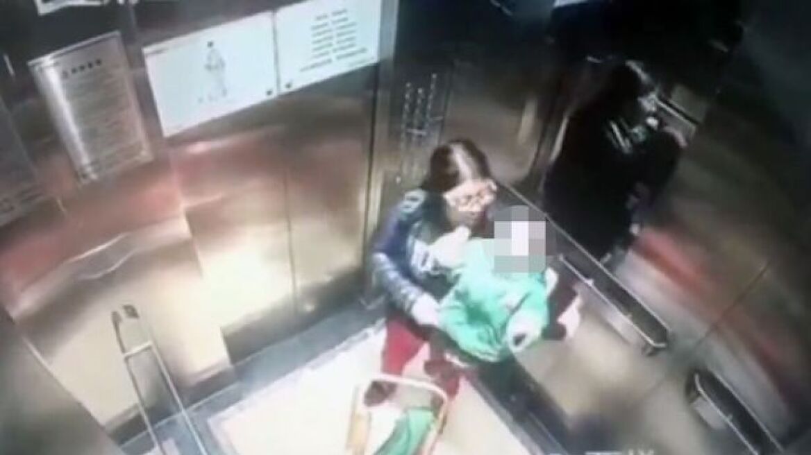 Βίντεο-σοκ: Babysitter χτυπά με γροθιές μωρό μέσα σε ασανσέρ